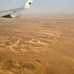 Our flight from Cairo to Aswan