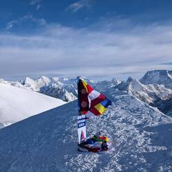 Der offizielle Gipfelpunkt