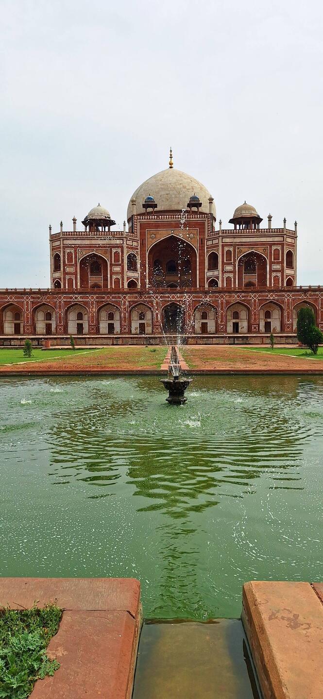 Im Humayun-Mausoleum