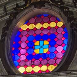 Beautiful stained glass at Prinervo