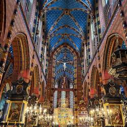 Den berühmten Trompetenruf zur vollen Stunde verpassen wir leider.