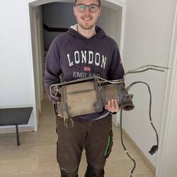 Bevor wir Fridolin 2 haben gehen lassen, wurde auch der DPF nochmal Grund gereinigt.