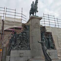 König Leopold der II. Nicht sehr ruhmreich