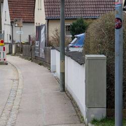 Hoffentlich bin ich nicht zu schnell und werde geblitzt!