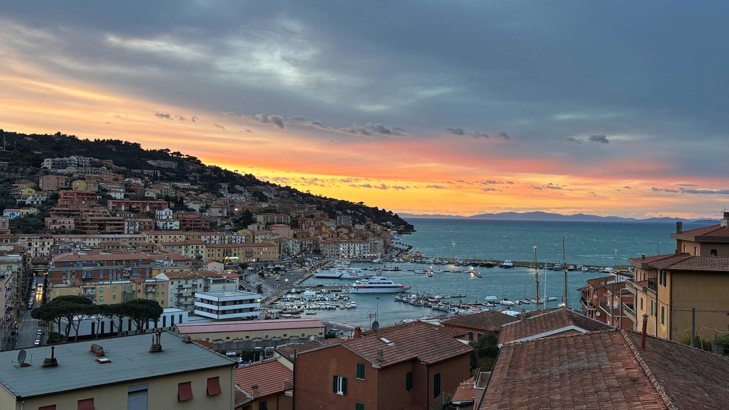 Als ob der Himmel weiß, dass wir morgen Früh schon abfahren.