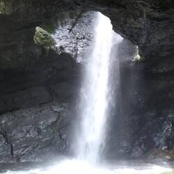 Am Ziel - der beeindruckende Wasserfall