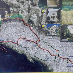 Our walking route on Capri