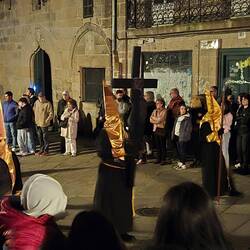 The beginning of the procession of Humility