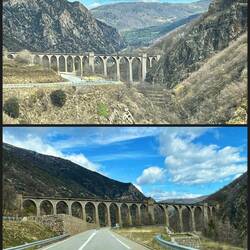 Eisenbahnbrücke Pont Séjourné