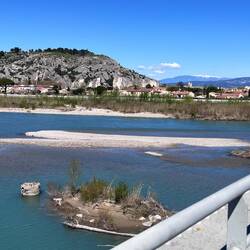La Rivière Durance marque le passage dans les Bouches-du-Rhône