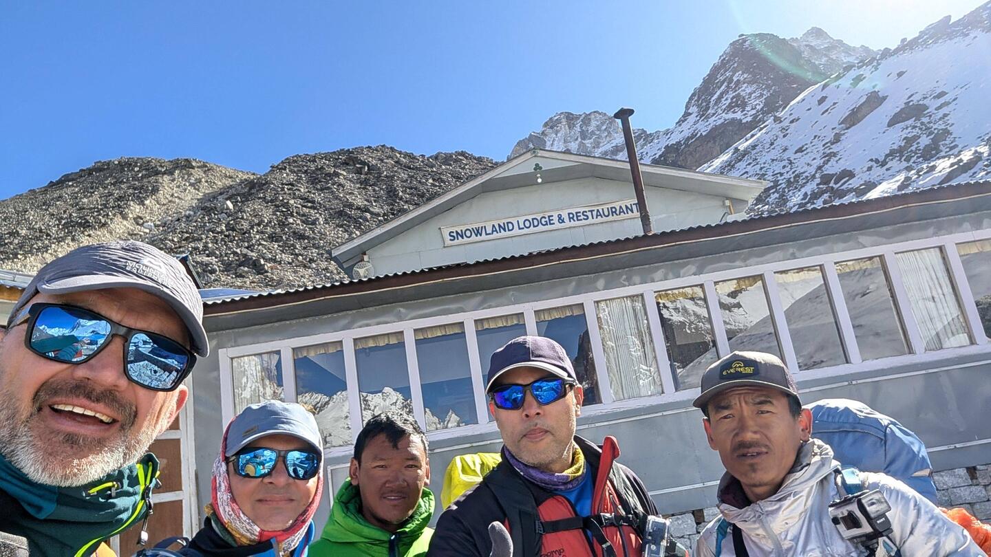 Letztes Starting Selfie