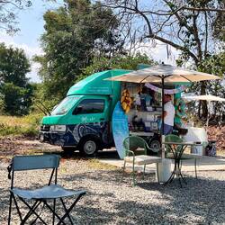 Erfrischung am Strand