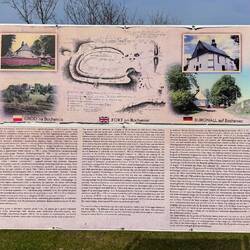 Reste eines alten Burgwalls