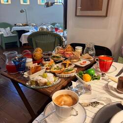 Das üppige Fühstück....