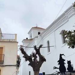 We could see the bells turning as they rang.