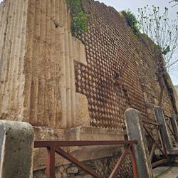 Ruins on the old town