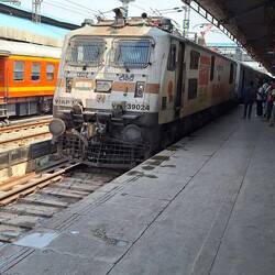 Mein Zug nach Jaipur