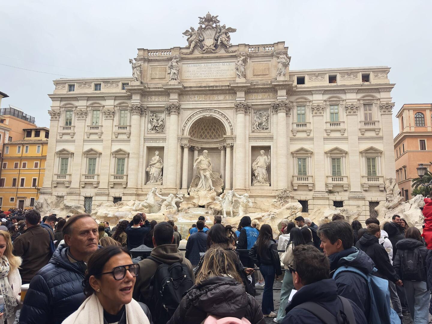 Trevi Fountain.