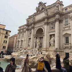 Trevi Fountain.