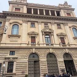 Sights from around the Trevi Fountain.