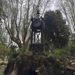 The Water Clock at Villa Borghese.