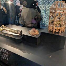 John the Baptist's part of an arm and skull.