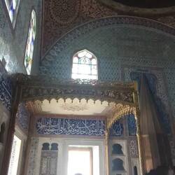 Privy chamber of Sultan Murad III- 16th century.