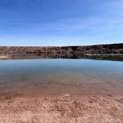 One of the lakes at bottomless lakes