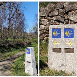 Kijk nou, de weg naar Santiago