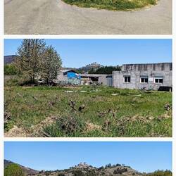 In de verte het kasteel