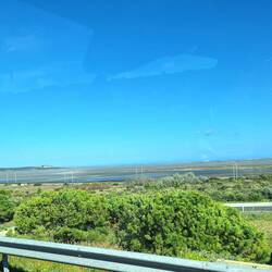 Blick über den Étang de Leucate