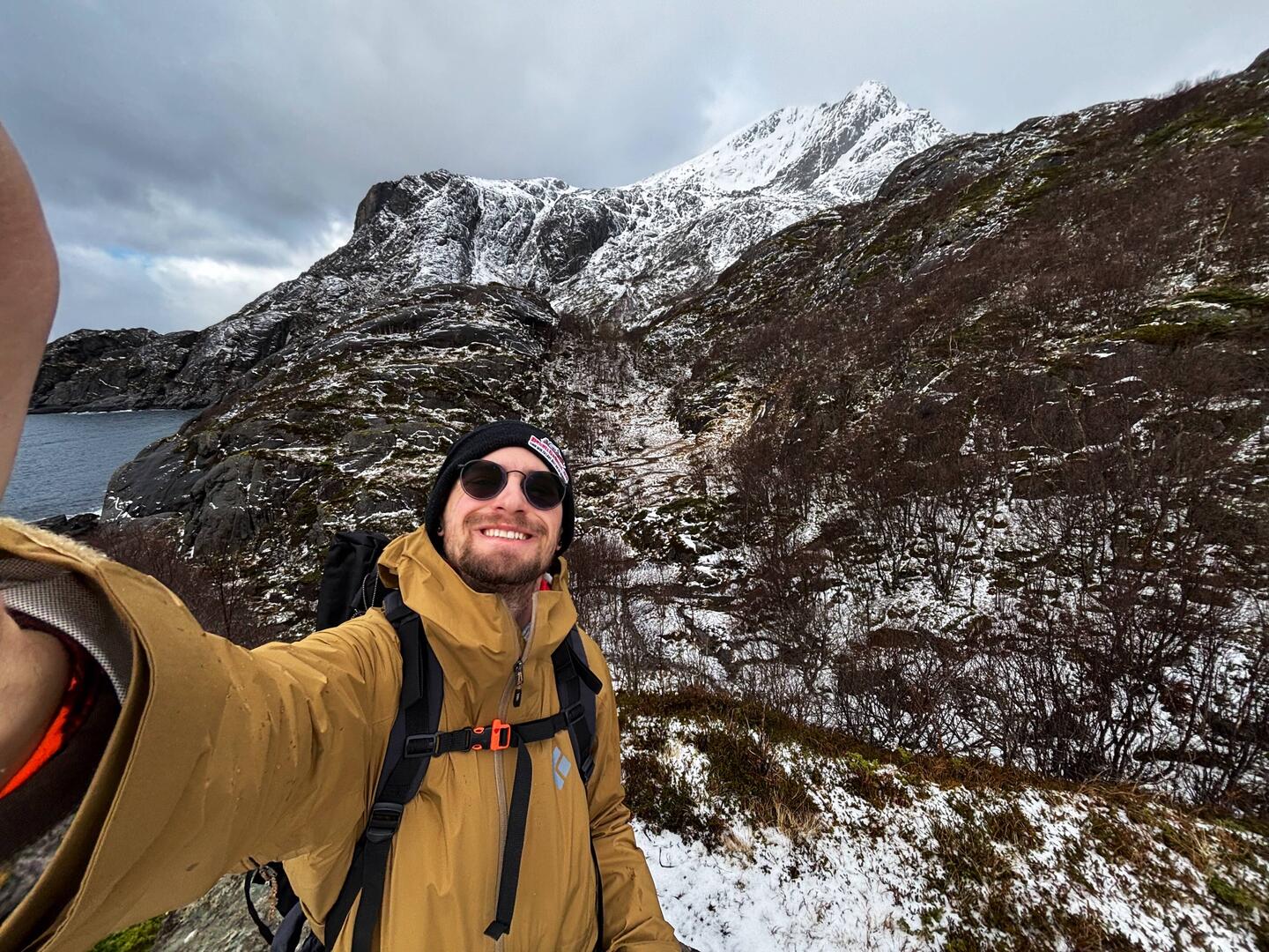 Il y a eu un peu de neige cette nuit