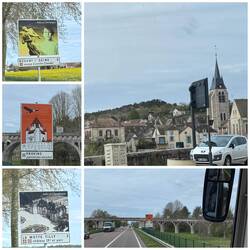 Durchfahren wieder eine abwechslungsreiche Landschaft
