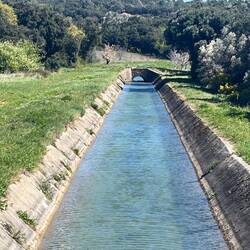 This photo of water moving/storage is for Elaine and Ned
