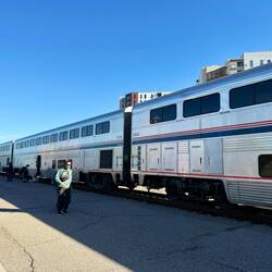 Leider waren die Wagons nicht angeschrieben, was zu einem kleinen Durcheinander geführt hat.