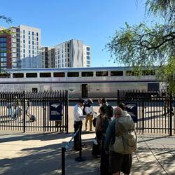 Nach der Ticketkontrolle...