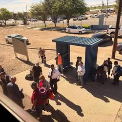 Obwohl die Fahrt nach Lordsburg vier Stunden dauerte, gab es nur einen Zwischenstopp in Benson.