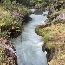 Where the river goes into hiding