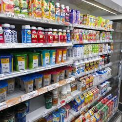 Blick in den Convini