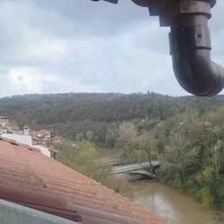 View from our apartment in Veliko Tarnovo