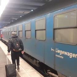Bye bye Liegewagen, Guten Morgen Stockholm!