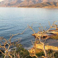 Abendstimmung bei unserem Bummel durch Saint-Florent