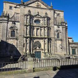 The San Martin Pinario church.