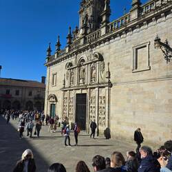 The Cathedral Holy Door only open on years when St James Day is on a Sunday.