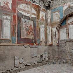 Inside a place of worship