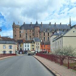 Das Schloss in Lapalisse