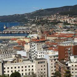 Die Runde Bastion - Blick auf den alten Hafen