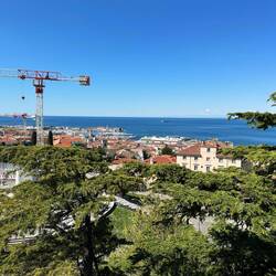 Die Runde Bastion - Blick auf den alten Leuchtturm