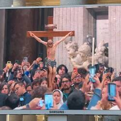 Good Friday mass.