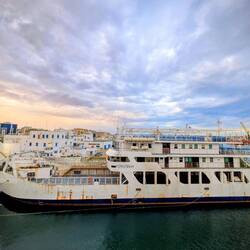 Alte Fähre ausser Betrieb